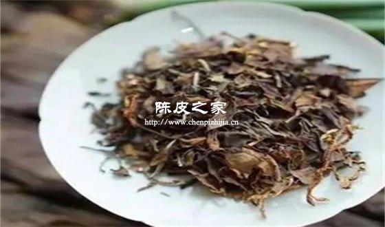 陈皮白茶喝起来没什么味道