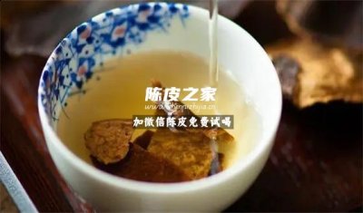 常喝陈皮水有什么好处和坏处